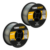Arame Para Solda Mig Uso Sem Gás 1 0mm Kit 2 Rolos De 1 Kg