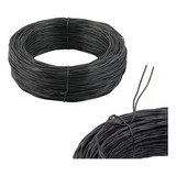 Arame Recozido Torcido Amarrar Caixaria Rolo De 1kg Cor Preto