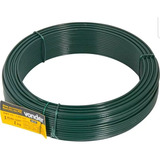 Arame Revestido Pvc Verde Bwg 16 1 65mm 1kg Vonder Gesso