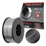 Arame Solda Mig Uso Sem Gás 0 8mm Rolo 1 Kg V8 Brasil