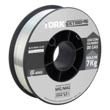 Arame Tork Solda Mig Alumínio 1 2mm Rolo De 7kg Uso Com Gás
