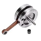 Aramox Conjunto De Rolamentos De Agulha De Virabrequim Conjunto De Rolamentos De Pino De Manivela De Liga De Aço Peças De Motor Para Bicicleta Motorizada De Motor De 2 Tempos 80cc