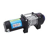 Aramox Guincho Elétrico Guincho Elétrico De 1 814 Kg Guincho De 12 V Com Controle Remoto Sem Fio Para Veículos Off Road ATV UTV