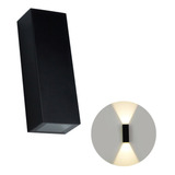 Arandela Balizador Led 5w Facho Duplo 3000k Ip65 Wall Mini