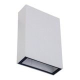 Arandela Box Slim Mini Externa Led 4w 2 Focos 12x8cm