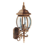 Arandela Colonial Vintage Modelo Lille média Ouro Velho