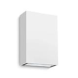 Arandela De Efeito Externa Duplo Facho Duo LED 6W Branco Quente 3000K Bivolt Branco