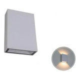 Arandela Duo Blindada Efeito 2 Fachos Duplo Led 4w 3000k Cor Branco 110v 220v