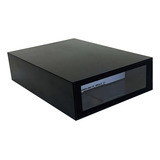 Arandela Duo Blindada Efeito 2 Fachos Duplo Led 4w 3000k Cor Preto