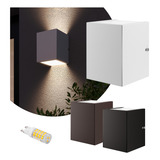 Arandela Led 5w 2 Fachos Dois Focos Externa Alumínio