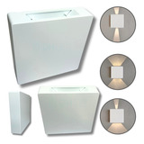 Arandela Led Slim 2 Facho Ajustável 3w Pix Ip65 Branca 3000k