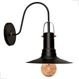 Arandela Luminária Externa Parede Muro Alumínio Moderno Rústico Cobre Slim Soquete E27 Embutir Lâmpada Luz Lustre Retro Colonial 110V 220V Paris Preto 