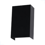 Arandela Magik Preto 10w Branco Quente Ip65 Facho Ajustável 110v 220v