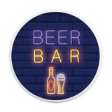 Arandela Para Bar Beer Bar Neon
