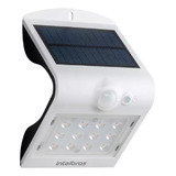 Arandela Solar Externa Integrada Intelbras Asi 220 Branco