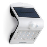 Arandela Solar Integrada Intelbras Asi 220 Luz Amarela