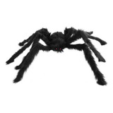 Aranha Peluciada 50cm Decoração Halloween Dia Das Bruxas