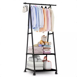 Arara De Roupas Cabideiro Closet Sapateira Prateleira Quarto