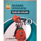  Araribá Geografia 8° - Guia De Estudo - 3° Edição - Material Novo - Editora Moderna