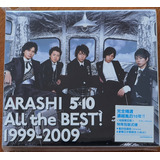 arashi-arashi Arashi 5x10 All The Best 1999 2009 3 Cd Limited Edition