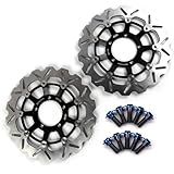 Arashi Discos De Freio Dianteiros Rotores Com Parafusos De Montagem Para Triumph Daytona 675 2006 2016 675R 2010 2012 Street Triple 675 2007 2012 675R 2009 2012 Acessórios De Substituição De