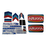 Araya Adesivos Freestyle Caloi Cross Extra Light Nylon Lixas