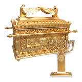 Arca Da Aliança Grande Luxo Dourada