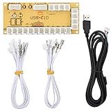 Arcade Codificador USB Placa De Circuito Joystick Genérica Controlador De Jogo Para PC Conjunto De Placa De Controle Para PC Jogos De Luta
