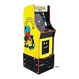 Arcade1UpBandai Namco Entertainment Legacy Edition Arcade Machine  4 Foot  12 In 1 Pac Man Arcade Game Machine For Home  17  Color LCD Screen  Includes Custom Arcade Game Riserand Light Up Marquee