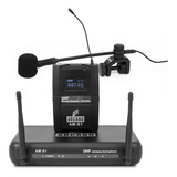 Arcano Microfone Sem Fio Uhf Am s1 Sax Percussão Pandeiro Sj