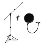 Arcano Pedestal P Microfone Pmv 100 pac Pop Filter Am f1