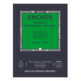 Arches Aquarela 300g Txt fina 23x31 12fls