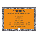 Arches Aquarela 300g Txt rugosa 18x26cm 20fls