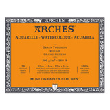Arches Aquarela 300g Txt rugoso 31x41cm 20fls