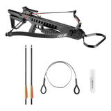 Arco Balestra Recurvo Rossi 79kg De Potência Com 2 Flechas