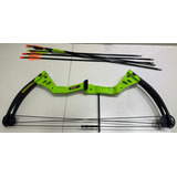 Arco Composto Mk cbk1 19 25 Lbs Com Flechas E Acessórios