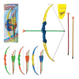 Arco E Flecha Brinquedo Infantil Tiro Alvo Criança Art Brink