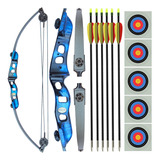 Arco E Flecha Composto Catfish 35 Lbs 6 Flechas Fa28
