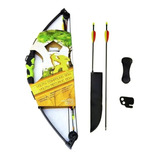 Arco E Flecha Composto Iniciante Juvenil 12 Lbs 2 Flechas