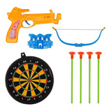 Arco E Flecha Kit Com Brinquedo Lança Dardos Arma Infantil