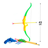 Arco Flecha Arma Pistola Ventosa Lançar Atirar Brinquedo