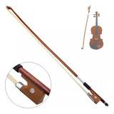 Arco Para Violino 4 4 Redondo Iniciante Balanceado Crina