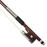 Arco Redondo Iniciante Para Violino Com Guarnição Cromada Crina Branca Tamanho 1 4