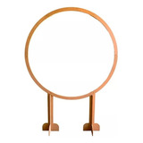 Arco Suporte Redondo P Painel Decoração Festa Mdf Cru