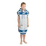 Arcturus Poncho De Surf Toalha Com Capuz E Saída De Cama 100 Veludo De Algodão Design 2 Em 1 Converte Seu Poncho Em Uma Toalha De Praia Descansos Crianças 