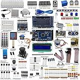 Ardest Kit Inicial Completo De Projetos Eletrônicos Ultimate Stem Para Arduino Com Mega2560 Lcd1602 Servo Motor De Passo Sensores Placa De Ensaio Fio De Jumper Resistor Capacitor Transistor E