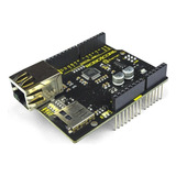 Arduino Shield Ethernet W5500 Com Mac Address Único