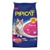 Areia De Gato Pipi Cat Floral 4kg