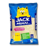 Areia Granulado Sanitário Higiênico Gatos Feito Mandioca 1kg