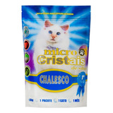 Areia Higiênica Chalesco Micro Cristais Para Gatos 1 8kg